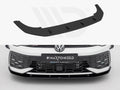 Maxton Design - Street PRO Front Splitter Volkswagen Golf GTI / GTE / R-Line Mk8 Facelift