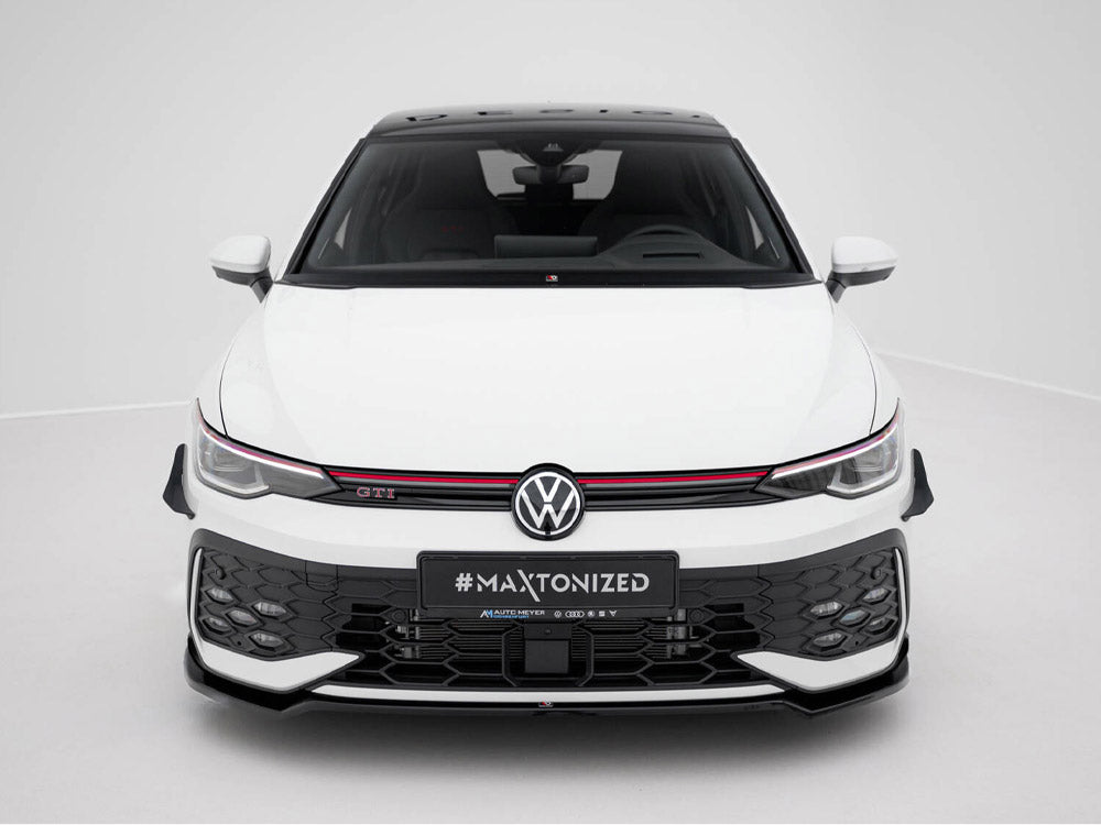 Maxton Design - Front Splitter V.3 Volkswagen Golf GTI / GTE / R-Line Mk8 Facelift