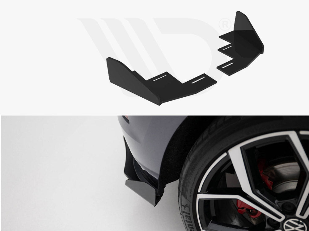 Maxton Design - Rear Side Flaps Volkswagen Polo GTI Mk6 Facelift