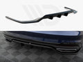 Maxton Design - Rear Splitter (Vertical Bars) V.2 Audi A4 S-Line B9 Facelift