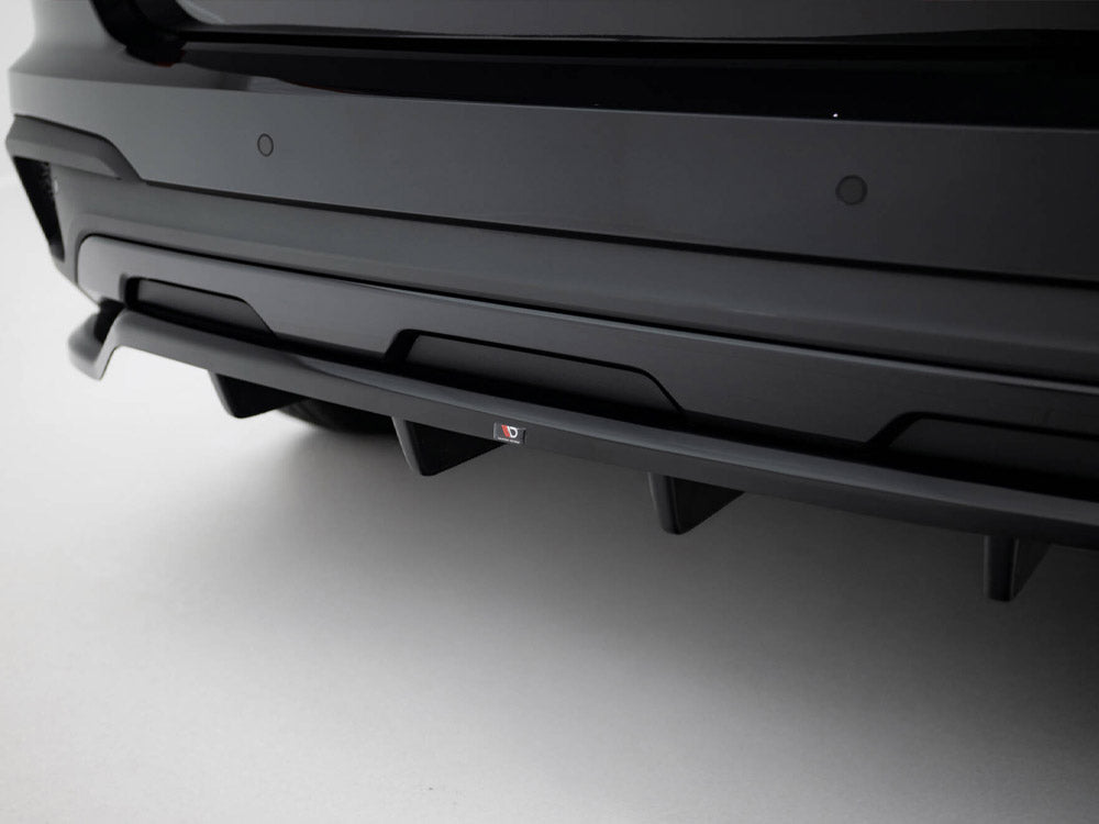 Maxton Design - Rear Splitter (Vertical Bars) Skoda Kamiq Monte Carlo Mk1 Facelift