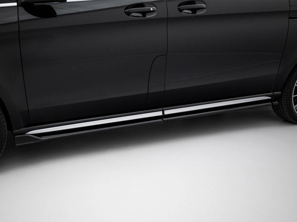 Maxton Design - Side Skirts Diffusers V.2 Mercedes-Benz V-Class Long AMG-Line W447