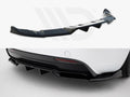 Maxton Design - Rear Splitter (Vertical Bars) V.1 Tesla Model 3 Performance Mk1 Facelift