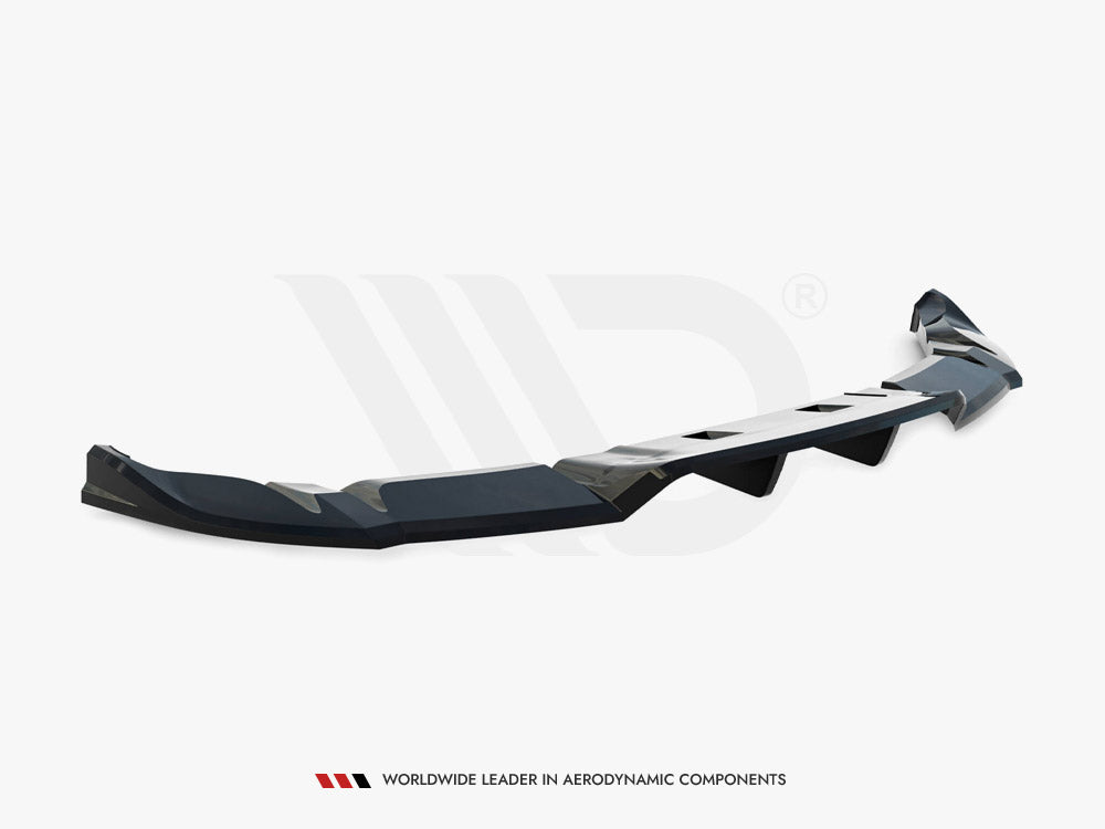 Maxton Design - Rear Splitter (Vertical Bars) V.1 Tesla Model 3 Performance Mk1 Facelift