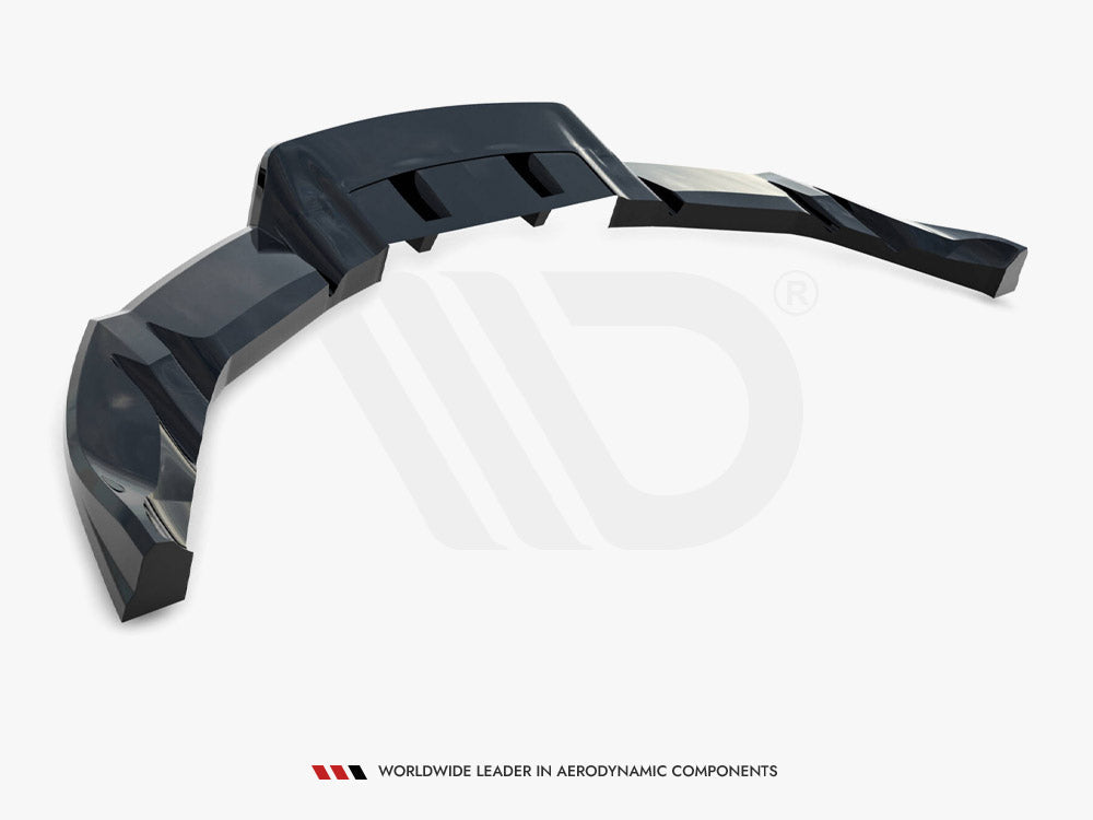 Maxton Design - Rear Splitter (Vertical Bars) V.1 Tesla Model 3 Performance Mk1 Facelift