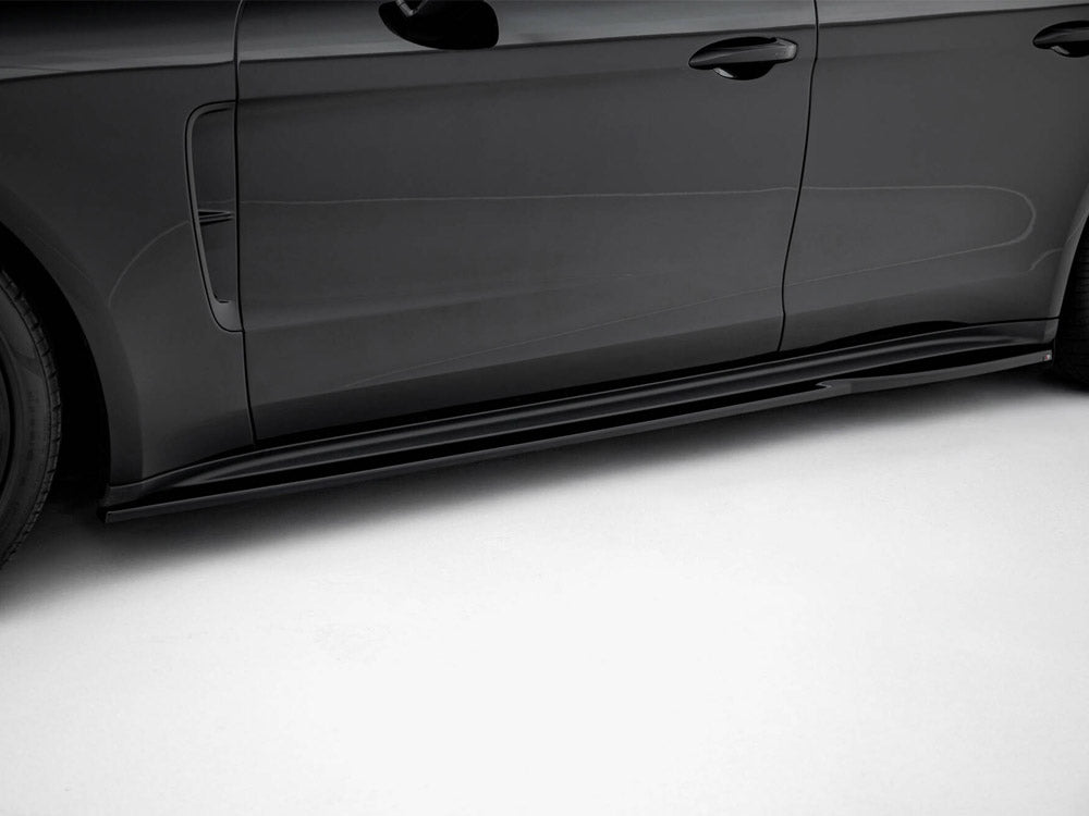 Maxton Design - Side Skirts Diffusers V.2 Porsche Panamera Turbo S E-Hybrid / Panamera E-Hybrid / Panamera 4S 971