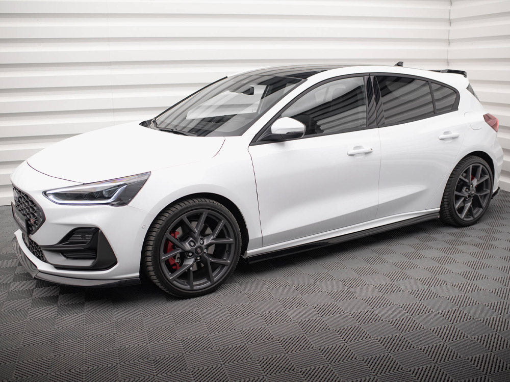 Maxton Design - Side Skirts Diffusers V.5 Ford Focus ST / ST-Line Mk4 Facelift