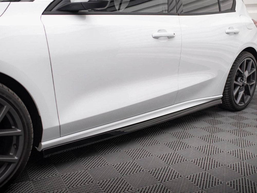 Maxton Design - Side Skirts Diffusers V.5 Ford Focus ST / ST-Line Mk4 Facelift