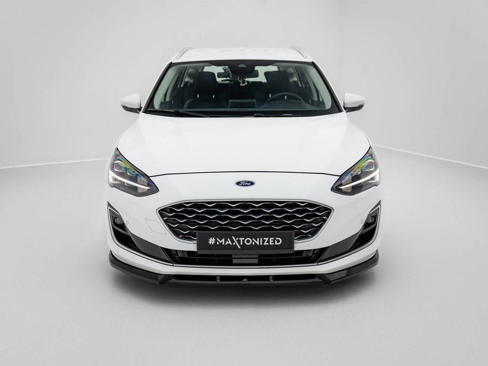 Maxton Design - Front Splitter V.2 Ford Focus Vignale Mk4