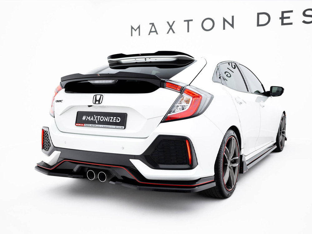 Maxton Design - Rear Splitter Honda Civic Sport Mk10