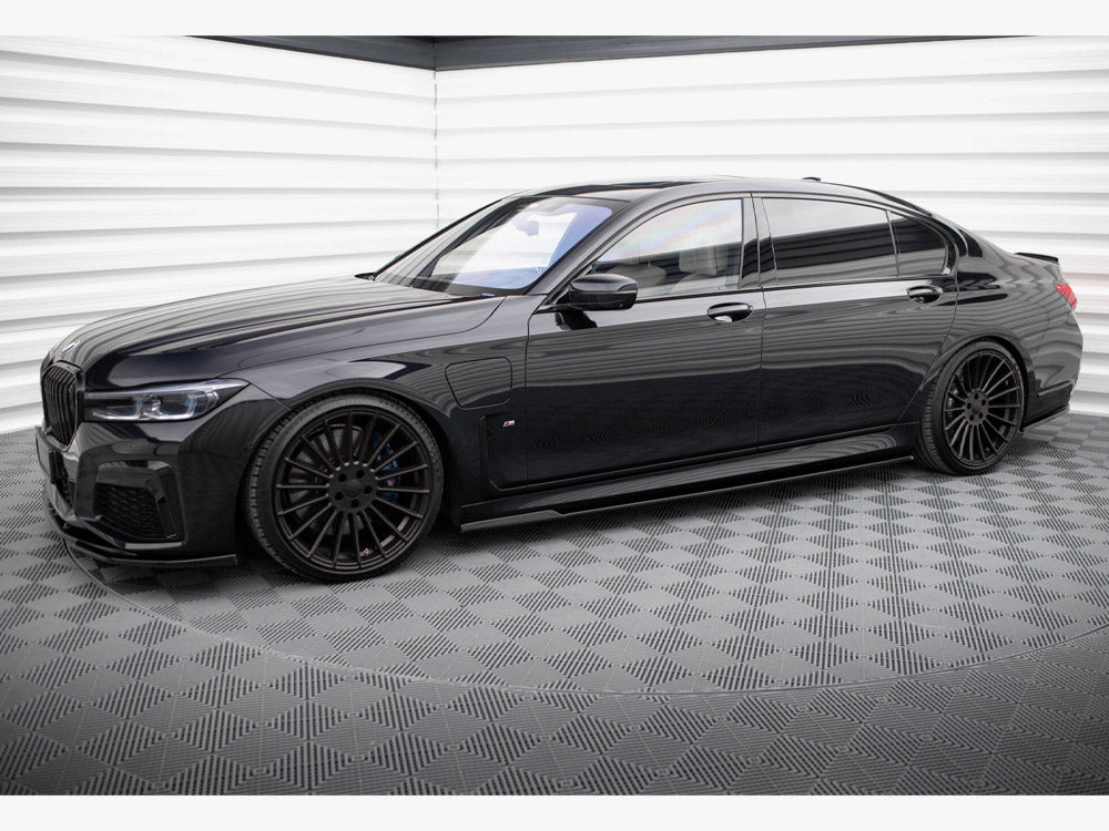 Maxton Design - Side Skirts Diffusers V.2 BMW 7 Long M-Pack G12