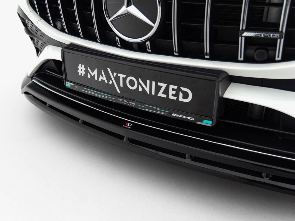Maxton Design - Front Splitter Mercedes-AMG CLA 35 Coupe / Shooting Brake C118 Facelift / X118 Facelift