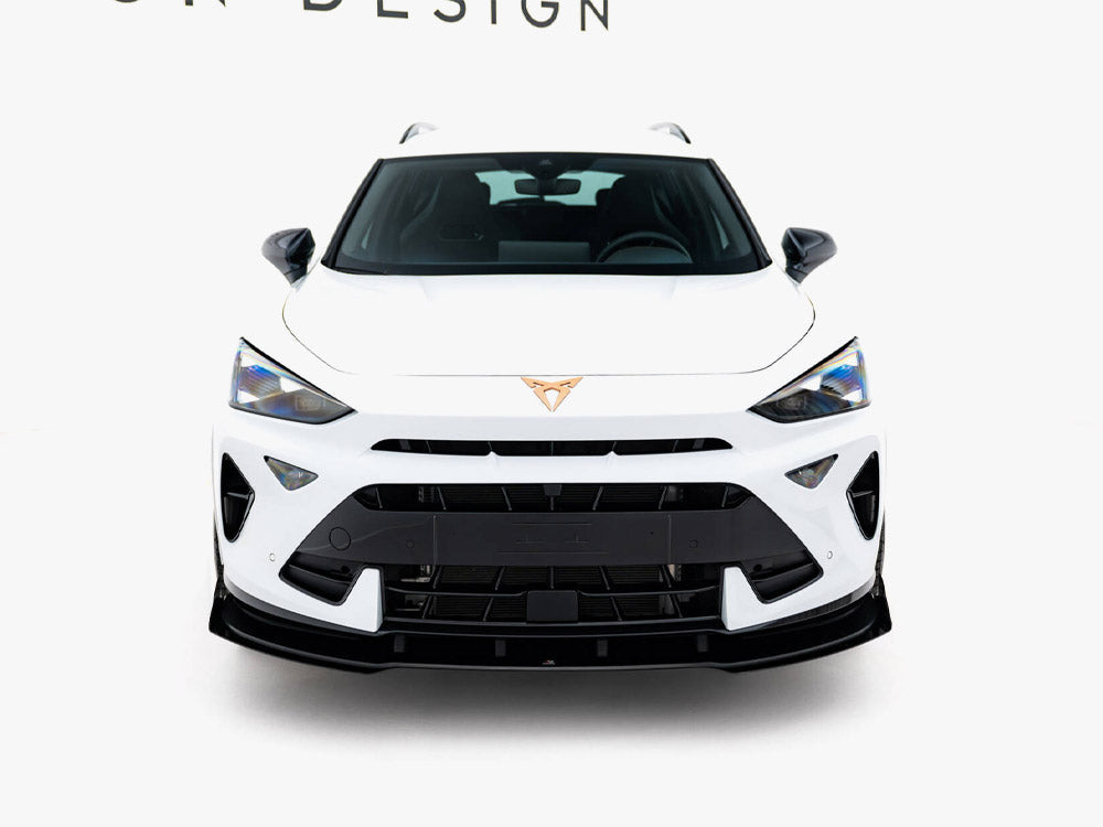 Maxton Design - Street PRO Front Splitter V.1 + Flaps Cupra Formentor Mk1 Facelift