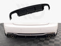 Maxton Design -Rear Valance Audi A5 8T Facelift (Version with dual exhausts on both sides)
