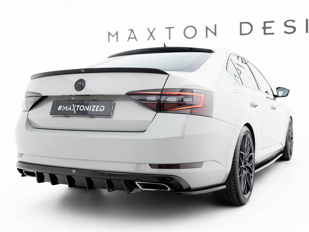 Maxton Design - Rear Valance V.2 Skoda Superb Liftback / Combi Mk3