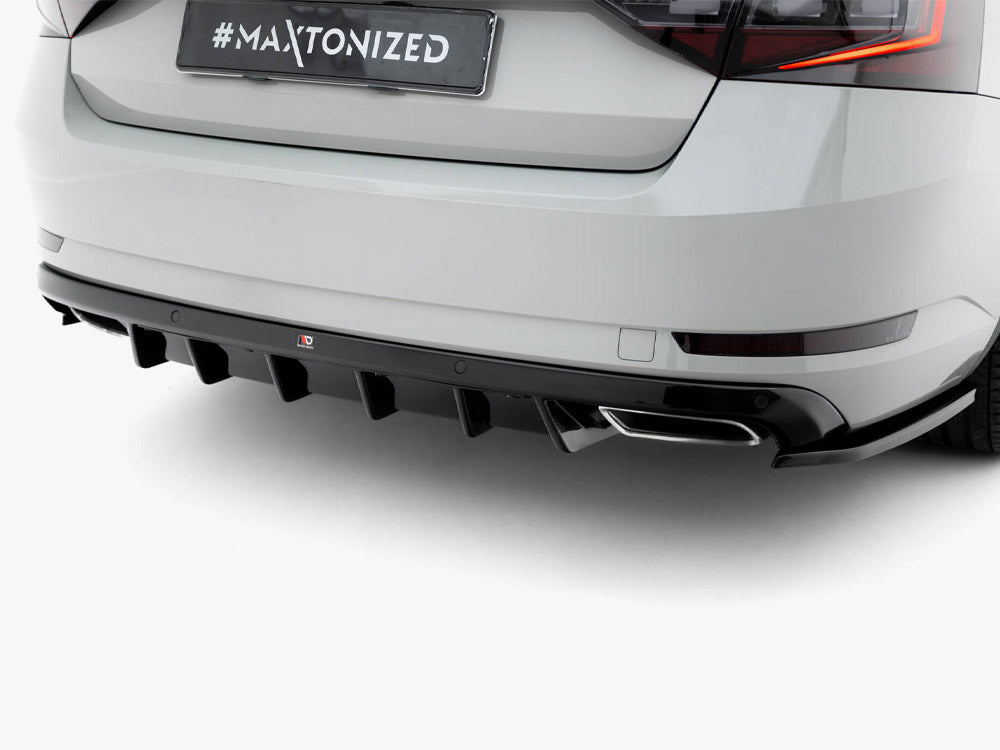 Maxton Design - Rear Valance V.2 Skoda Superb Liftback / Combi Mk3