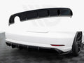 Maxton Design - Rear Valance Audi A3 Sedan 8V Facelift (Version with single exhaust tips on one side)