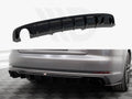 Maxton Design - Rear Valance Audi A4 S-Line B9 (Version with single exhaust tips on one side)