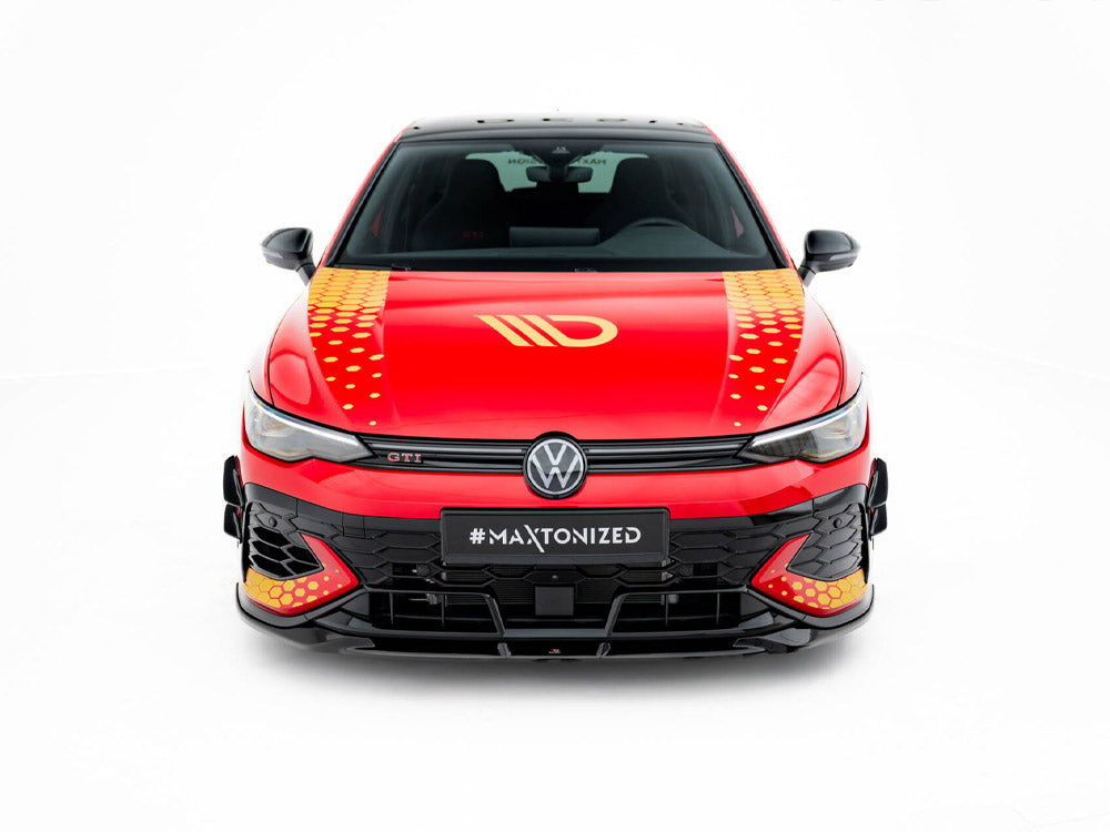 Maxton Design - Front Splitter V.1 Volkswagen Golf GTI Clubsport Mk8 Facelift