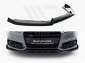 Maxton Design - Front Splitter V.3 Audi A6 / A6 C7 S-Line / S6 C7 Facelift