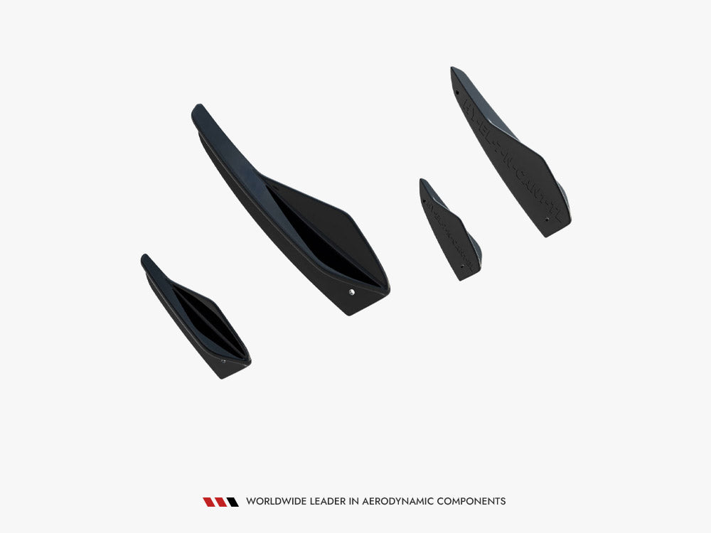Maxton Design - Front Bumper Wings (Canards) Hyundai Elantra N Mk7