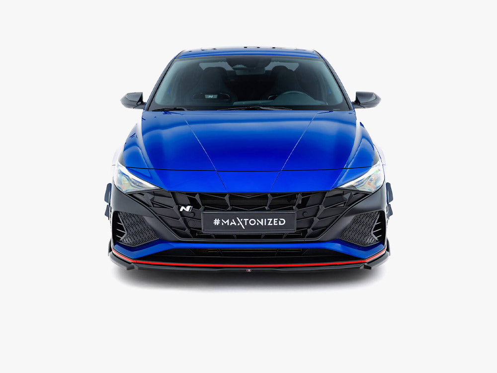 Maxton Design - Front Splitter V.1 Hyundai Elantra N Mk7