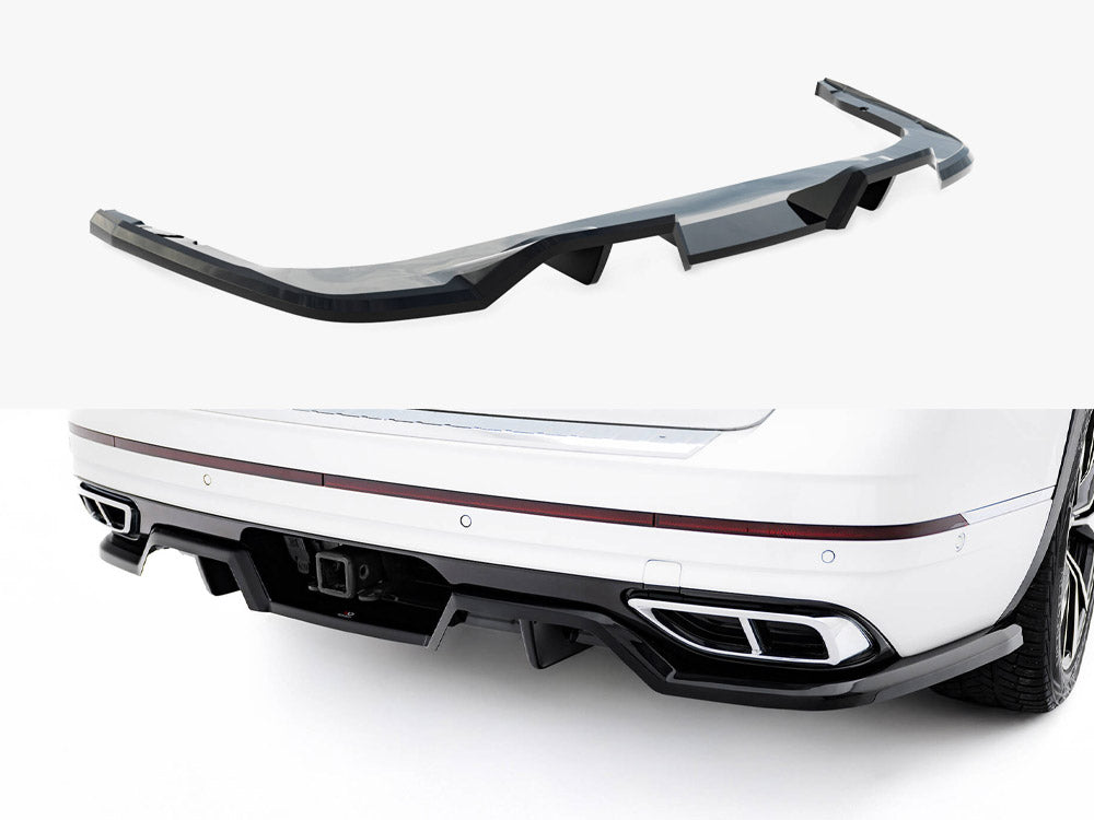 Maxton Design - Rear Splitter (Vertical Bars) Volkswagen Atlas R-Line Mk1 Facelift 2