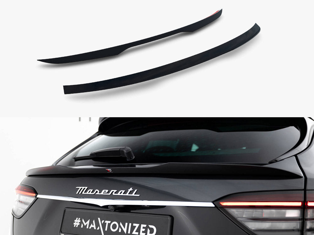 Maxton Design - Lower Spoiler CAP Maserati Levante GT Mk1 Facelift