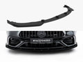 Maxton Design - Street PRO Front Splitter + Flaps Mercedes-AMG CLE 53 C236