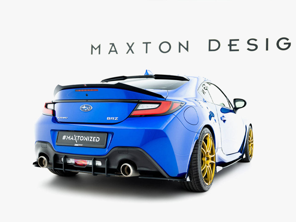 Maxton Design - Street Pro Rear Side Splitters V.1 + Flaps Subaru BRZ Mk2