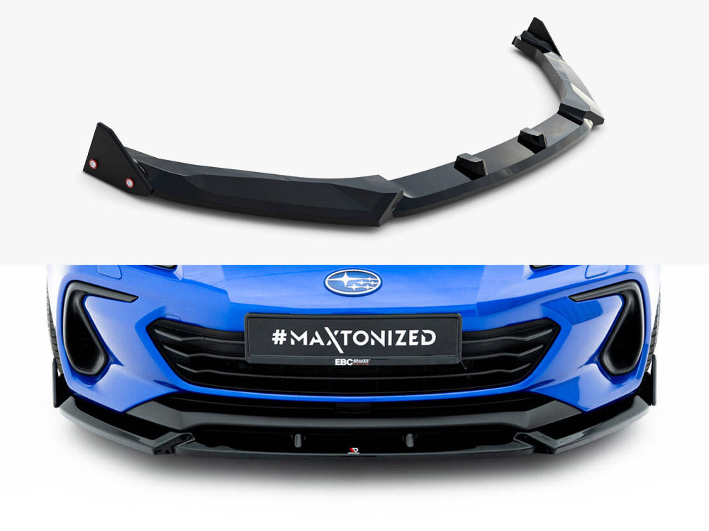 Maxton Design - Front Splitter V.1 + Flaps Subaru BRZ Mk2