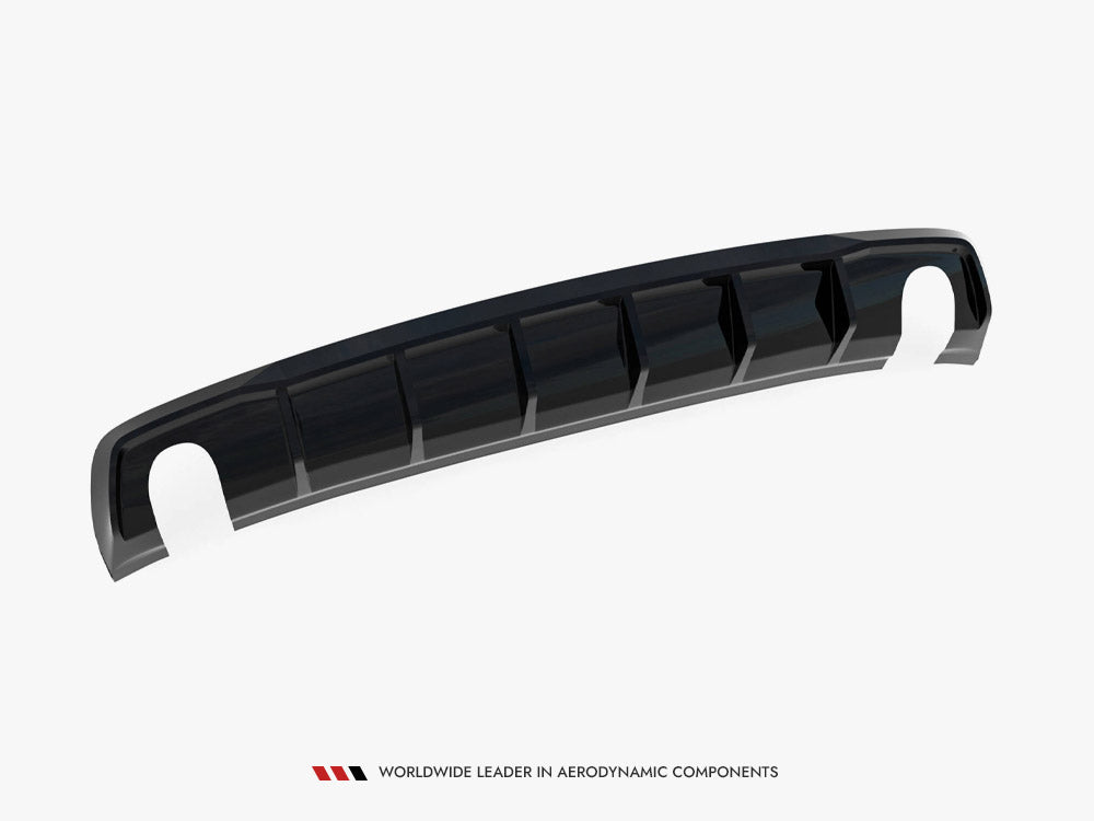 Maxton Design - Rear Valance Audi A3 Sedan 8V (Version with single exhaust tips on both sides)