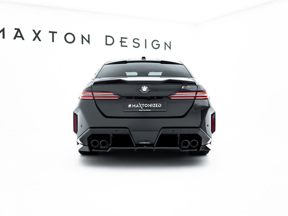 Maxton Design - Rear Splitter (Vertical Bars) BMW M5 Sedan / Touring G90