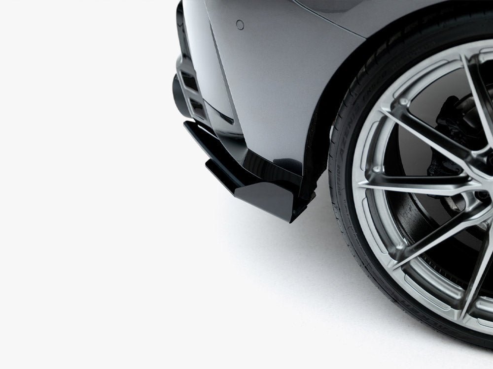Maxton Design - Street PRO Rear Side Splitters V.2 + Flaps BMW M135i F70