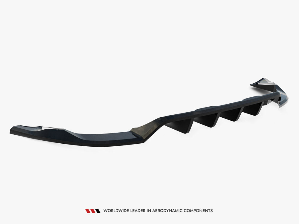 Maxton Design - Rear Splitter (Vertical Bars) Volvo XC60 Mk1 Facelift