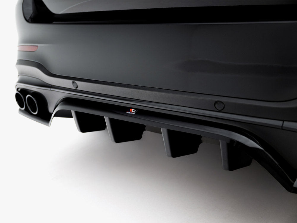Maxton Design - Rear Splitter (Vertical Bars) Mercedes-AMG GLC 43 SUV X253 Facelift