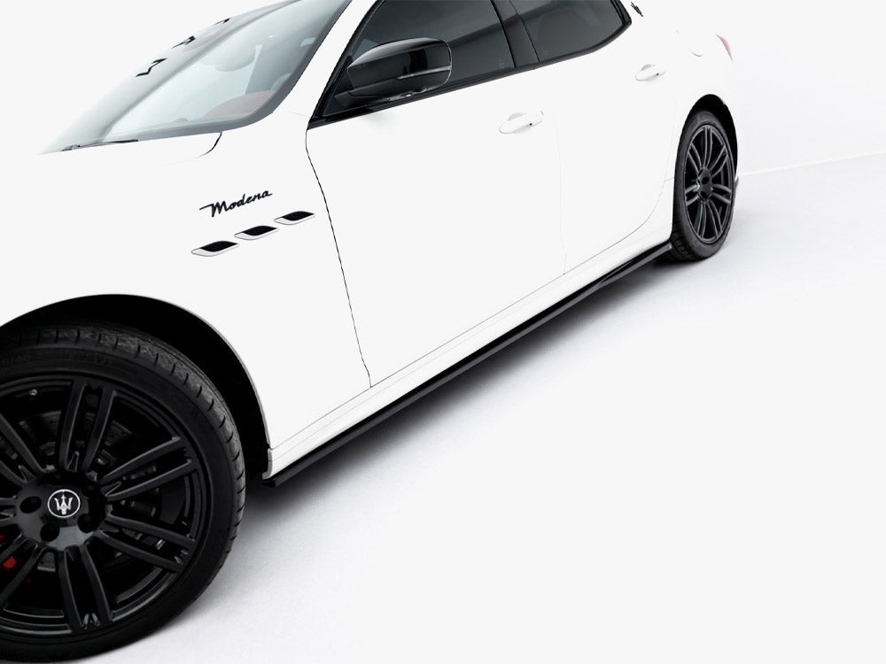 Maxton Design - Side Skirts Diffusers Maserati Ghibli Modena Mk3 Facelift