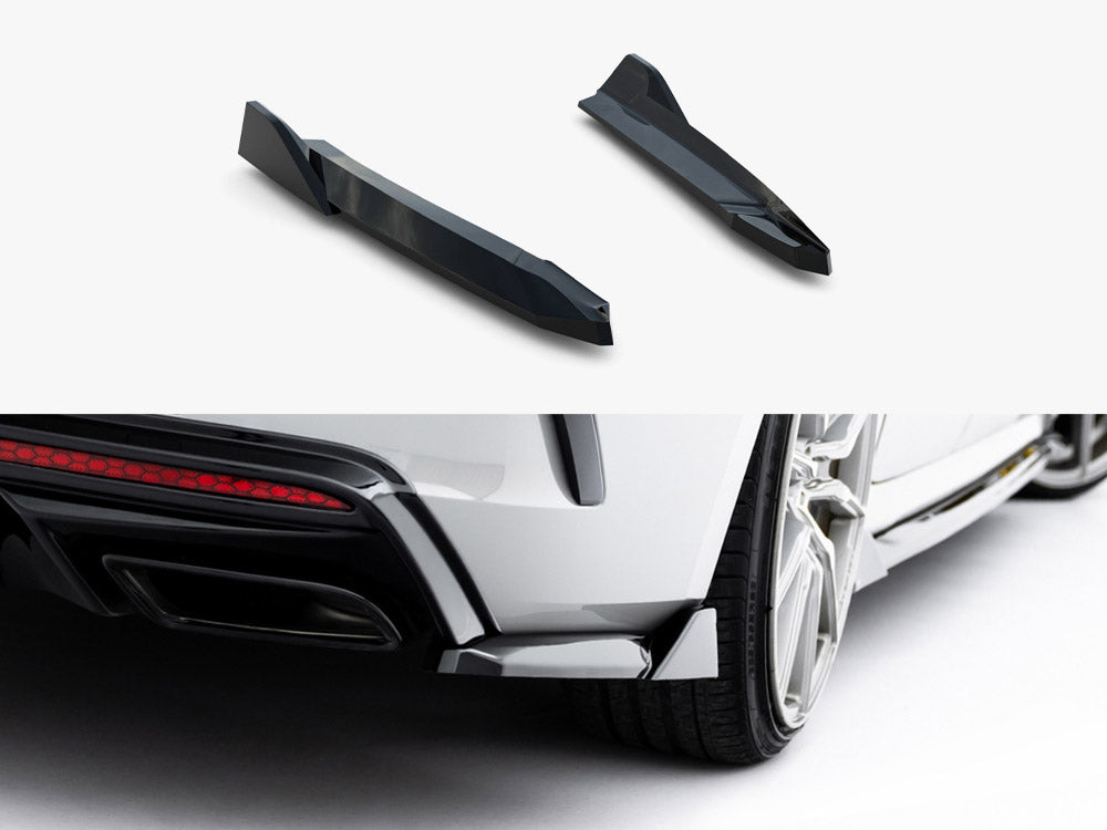 Maxton Design - Rear Side Splitters V.8 Skoda Octavia RS Liftback / Estate Mk4