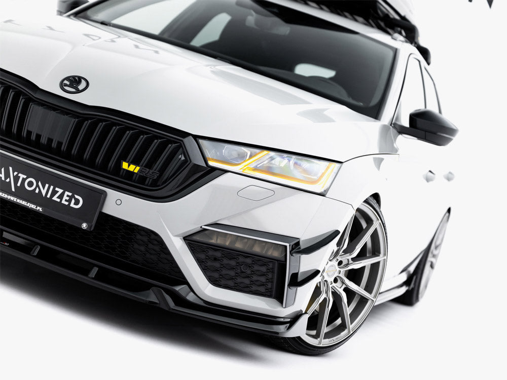 Maxton Design - Front Splitter V.5 Skoda Octavia RS Mk4