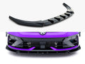 Maxton Design - Front Splitter V.3 Volkswagen Golf R Mk8 Facelift