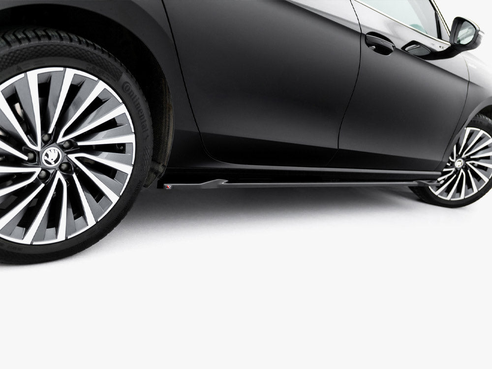 Maxton Design - Side Skirts Diffusers V.1 Skoda Superb Mk4