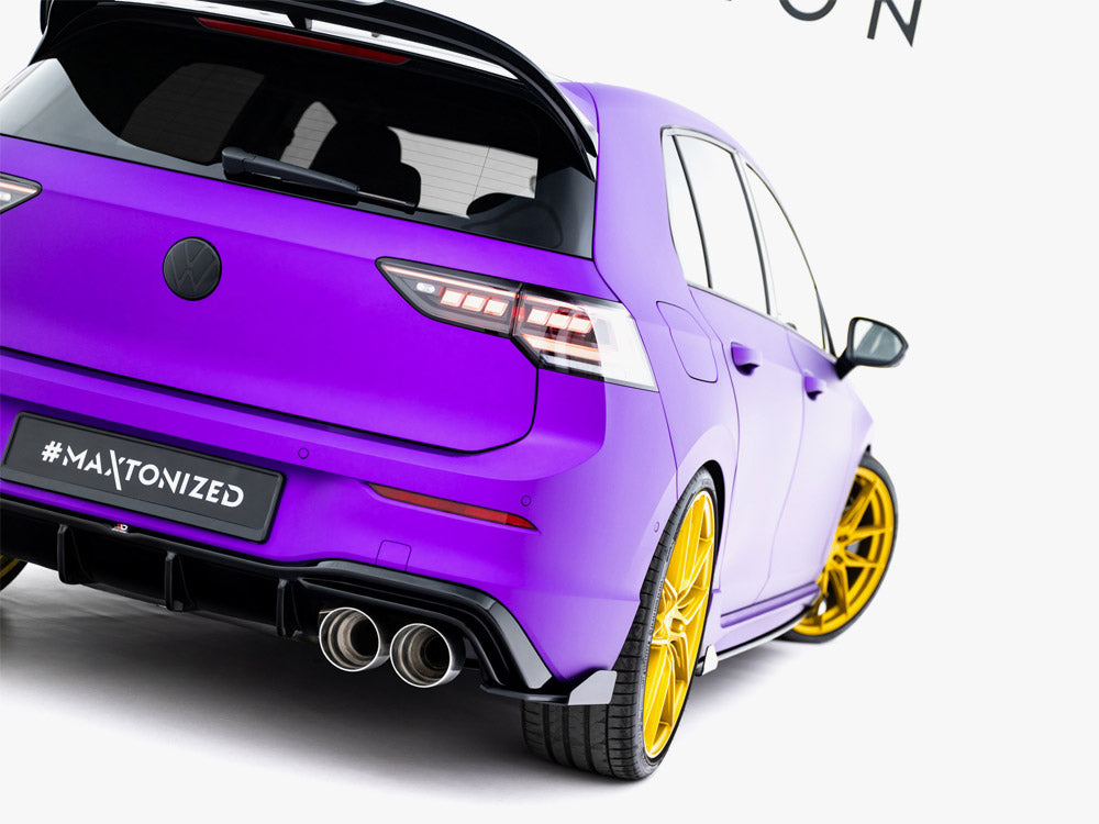 Maxton Design - Rear Side Flaps V.2 Volkswagen Golf R Mk8 / Mk8 Facelift