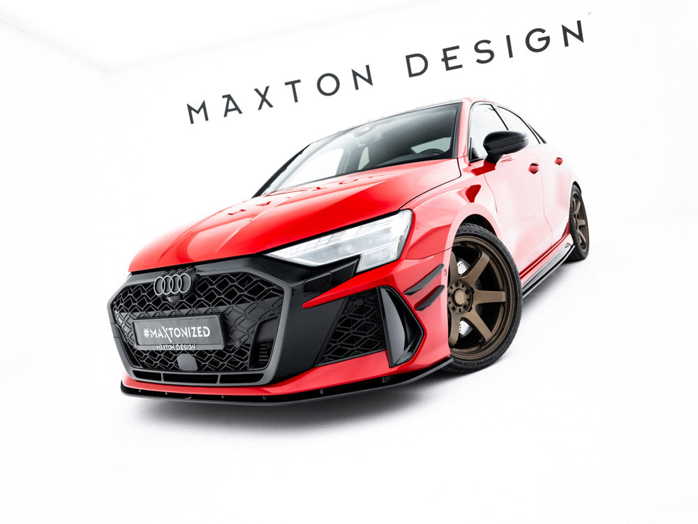 Maxton Design - Street PRO Front Splitter Audi RS3 Sedan 8Y Facelift