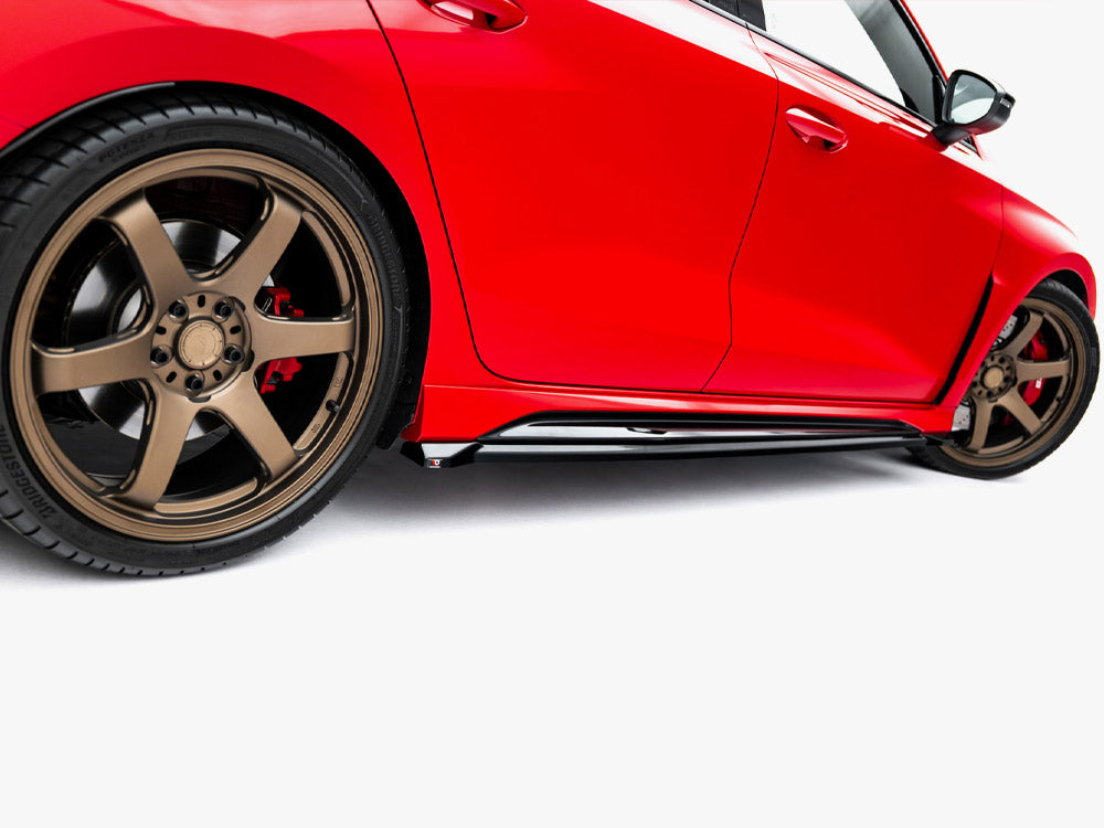 Maxton Design - Side Skirts Diffusers V.1 Audi RS3 Sedan 8Y / 8Y Facelift