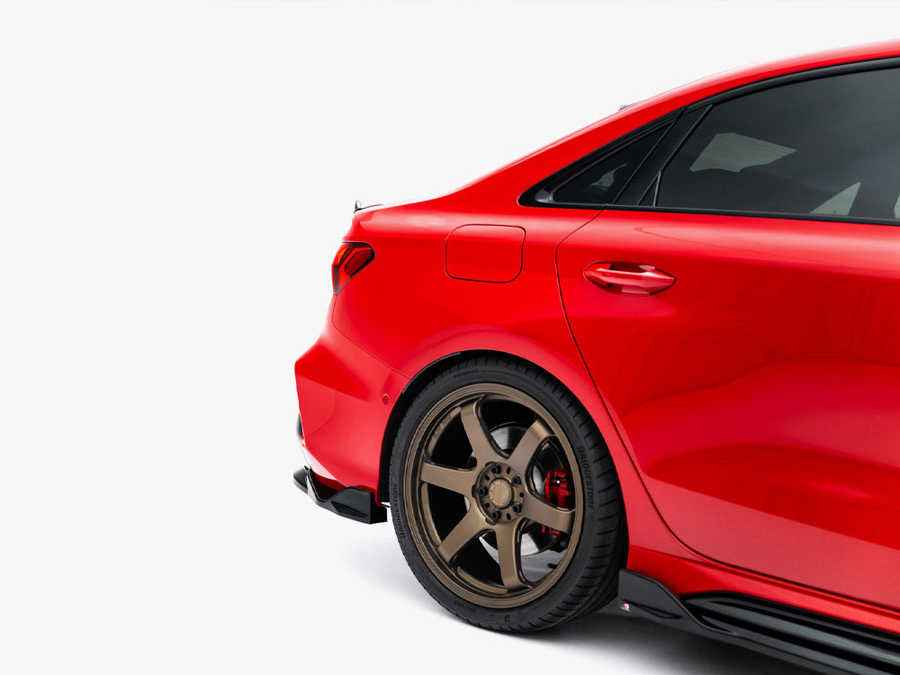 Maxton Design - Rear Splitter (Vertical Bars) V.2 Audi RS3 Sedan 8Y Facelift
