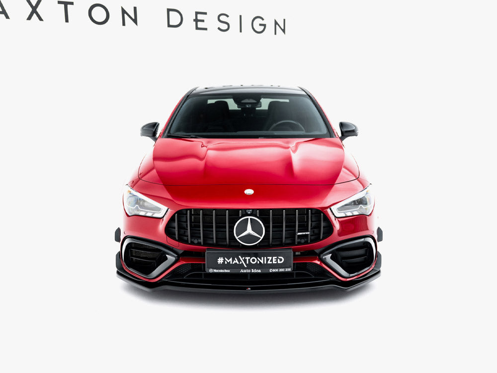 Maxton Design - Front Splitter V.4 Mercedes-AMG CLA 45 Aero C118