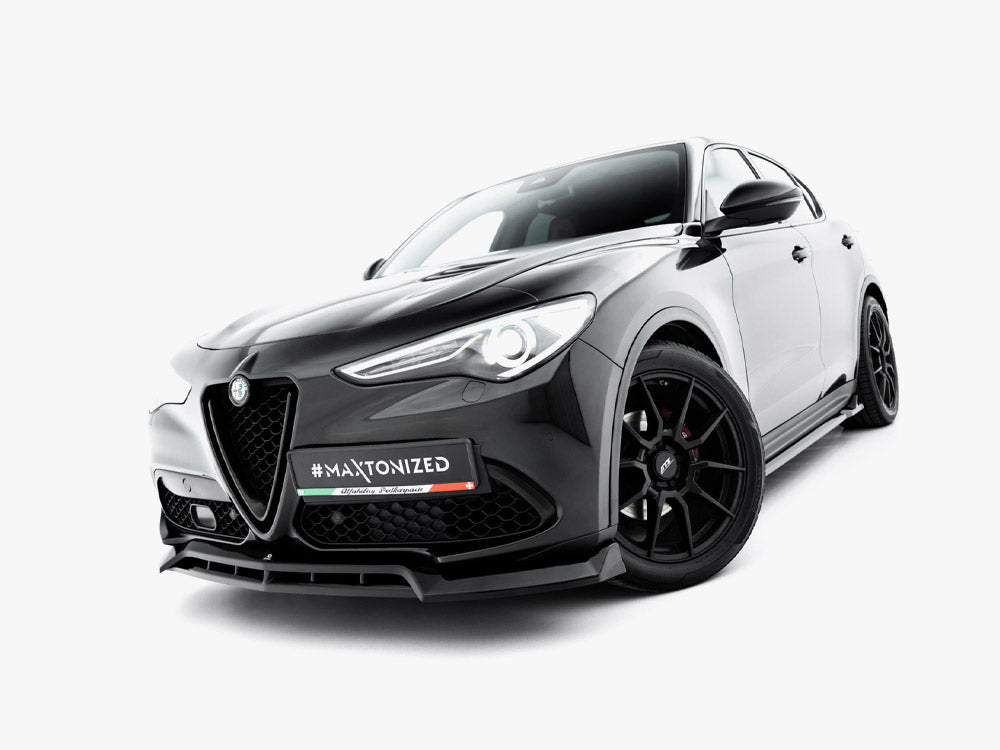 Maxton Design - Front Splitter V.3 Alfa Romeo Stelvio Mk1