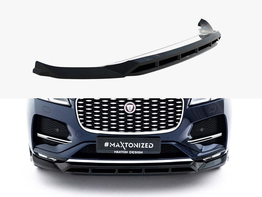 Maxton Design - Front Splitter Jaguar F-Pace R-Sport Mk1 Facelift