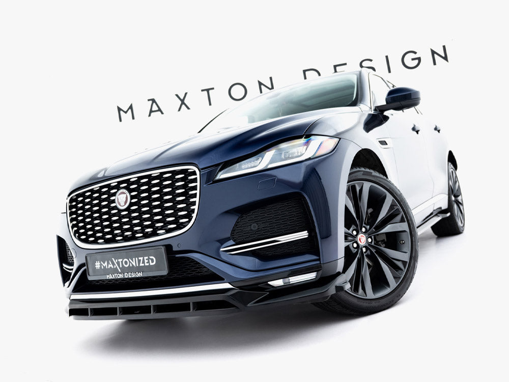 Maxton Design - Front Splitter Jaguar F-Pace R-Sport Mk1 Facelift