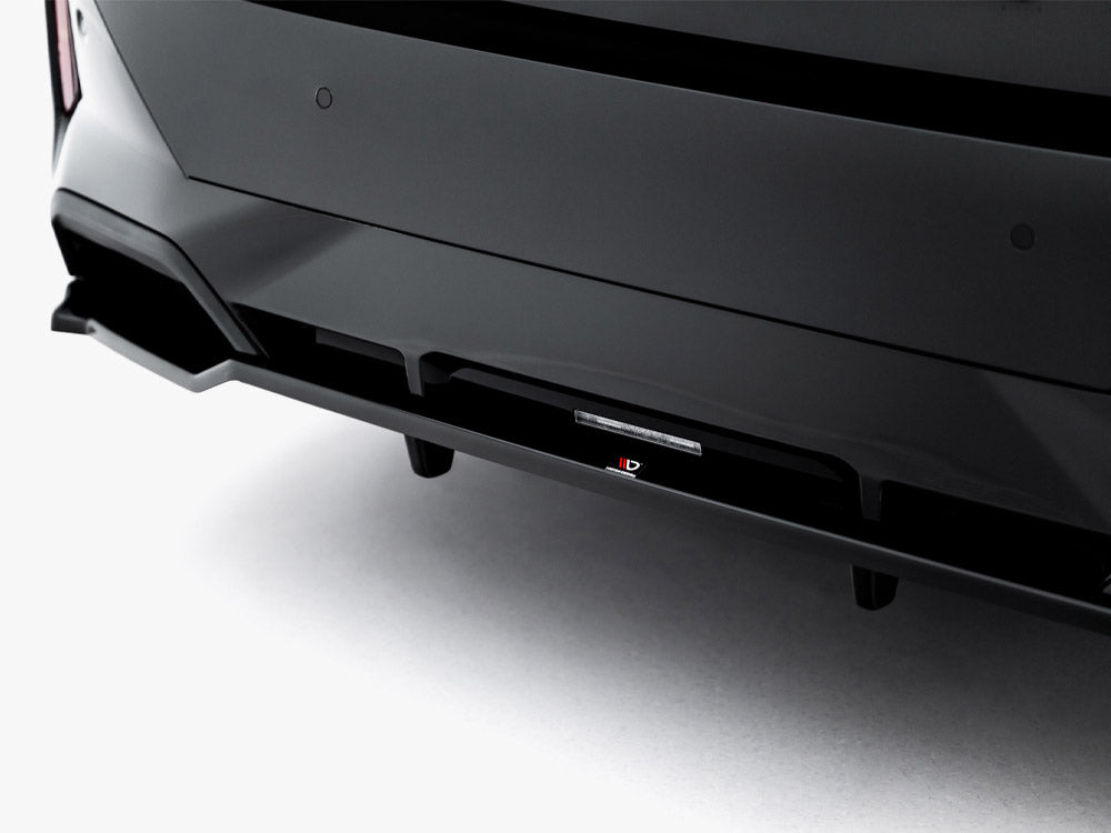Maxton Design - Rear Splitter (with Vertical Bars) V.2 BMW 5 / i5 M-Pack Sedan / Touring G60 / G61